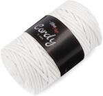 Vlna Hep Vlna-Hep Candy pamut zsinórfonal, 5mm, 480g, 290486, 26 (8171) tejfehér