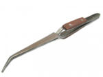  Penseta Incrucisata Varf Curbat, Maner Izolat