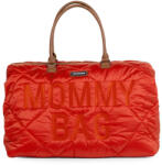 Childhome Mommy Bag Táska - Pufi - Piros