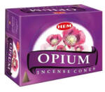 HEM Opium Illatú Füstölő Kúp