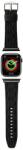Karl Lagerfeld óraszíj KLAWLSAKLHPK Apple Watch 42/44/45/45/49mm karc/fekete szíj Saffiano monogram tok
