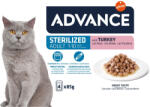 Affinity ADVANCE Sterilised, Curcan, plic hrană umedă pisici sterilizate, (în sos), multipack, 85g x 4buc