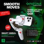PATONA Ghimbal telefon 3 axe Patona Premium (PT-4247)