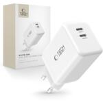 Tech-Protect Incarcator Priza Tech-protect Nc45w-gan 2-port Network Charger Pd45w White