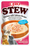 CIAO Hrana umeda pentru pisici Ciao Stew cu pui somon 40 gr