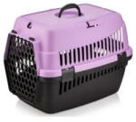 4DOG Cusca de transport 4Dog Deluxe violet cu negru 49 x 35 x 32, 5 cm