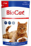 BIOCAT Hrana umeda pentru pisici Biocat cu peste in sos 100 gr