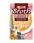 CIAO Hrana umeda pentru pisici Ciao Broth cu pui somon 40 gr