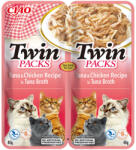 CIAO Hrana umeda pentru pisici Ciao Twin cu ton pui 2 x 40 gr