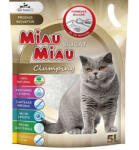 MiauMiau Asternut igienic pentru pisici Miau Miau Silicat Clumping 5L