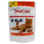 BIOCAT Hrana umeda pentru pisici Biocat cu ficat in sos 100 gr