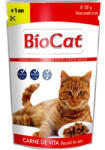 BIOCAT Hrana umeda pentru pisici Biocat cu vita in sos 100 gr