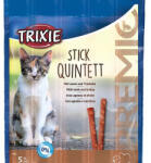TRIXIE Recompense pentru pisici Premio Quadro-Sticks cu miel curcan 5 buc x 5 gr