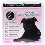 4DOG Covorase absorbante 4Dog Charcoal 60 x 60 cm, 10 buc pachet