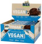 HAYA Labs Vegan Protein Bar [12 x 40 грама] Двоен шоколад с парченца