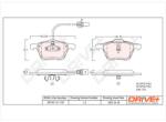 Dr! ve+ set placute frana, frana disc Dr! ve+ DP1010.10. 1109 (DP1010.10.1109)