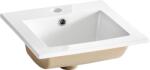 Comad Square lavoar 42x42 cm pătrat mobilier alb luciu UM-CFP 9048B/8023 DP (UMCFP9048B8023DP)