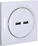 FIBARO Prize inteligente Fibaro Walli N socket-outlet 2x USB White (FGWU-021) - vexio