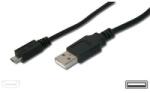 PremiumCord kábel micro USB 2.0, A-B 3m (KU2M3F)