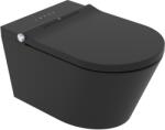 Major&Maker Black Pearl bidéfunkciós wc függő perem nélkül fekete 4030F