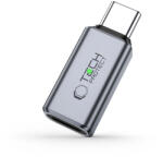 Tech-Protect UltraBoost USB-C - Lightning Audio Adapter - Szürke (5906302372508)