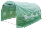 Strend Pro Sera de gradina, tip tunel, 8 ferestre, folie, 3x4.5x2 m, Strend Pro GartenVIP DiyLine (2172886)