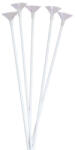 Balloons4party Set 10 bete cu rozete albe 42 cm