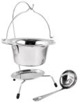 MagicHome Set pentru servire ceaun, din inox, 0.8 L, 3 piese, Magic Home (801835) Ceaun