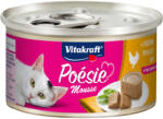 Vitakraft 24x85g Vitakraft Poésie Mousse csirke nedves macskatáp
