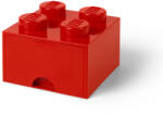LEGO® Cutii depozitare - Cutie depozitare LEGO 2x2 cu sertar, rosu 40051730, 0 piese (40051730)