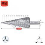 Karnasch Стъпално свредло Ø 4-30 mm (x 4 mm), HSS-XE без покритие, 3x спирален канал, BESTSELLER (213006)
