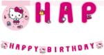 Procos Banner de hârtie Happy Birthday - Hello Kitty