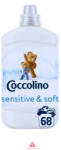 Coccolino Öblítő Konc. 1, 7L 68mos. Sensitive Soft