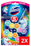 Domestos Power5 wc rúd 2X55gr Unikornis