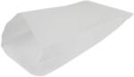  Uzsonnás papírtasak, 180x65x350 mm, fehér, 1000 db
