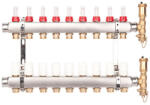 Valvex Distribuitor incalzire pardoseala, cu debitmetre, Valvex Base K5, ino (6085670)