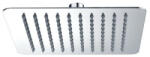Valvex Cap dus fix Valvex Carre 2448450, cromat, 1 functie, sistem anticalca (2448450)