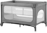 Lionelo Patut pliant, Lionelo, Jasmin Easy Fold, Pana la 15 kg, Usor de pliat, Cu doua nivele, Cu saltea ergonomica T25, Cu intrare late - roua - 503,00 RON
