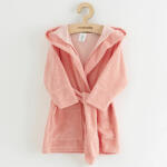 New Baby Halat de baie, New Baby, Pentru copii, Cu buzunare, Cu cordon, Marime 104/110, Din bumbac 100%, Pink (56729)