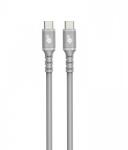 TB TOUCH TB USB-C kábel szürke 60W 1m (AKTBXKUCC2SI10G)