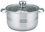 Voltz Oala cu capac Oliver Voltz OV51210M22, 22 cm, 5.1 L, Inductie, Inox (OV51210M22)