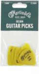 Martin and Co Delrin Picks 73mm Yellow