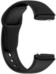  strap-039 Xiaomi Redmi Watch 3 Active fekete szilikon okosóra szíj (strap-039)