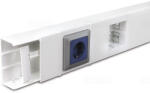 Univolt MAK 50/75 fehér 3/12M kábelcsatorna, fedéllel IP40 019007 Univolt (019007)