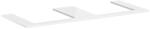 Hansgrohe Xelu Q Pultlap 1360/550 dupla kivágással, ráültetett mosdótálhoz 500/480, magasfényű fehér 54099050 (54099050)