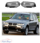  BMW X3 E83 LCI Facelift LÁMPA BÚRA SZETT 2006-2010 , lámpabúra fényszóró búra Minőségi termék