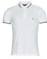 Tommy Hilfiger Rövid ujjú galléros pólók TIPPED SLIM FIT POLO Fehér EU L