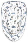  Baby Shop babafészek 55x75 cm - kék repülőgép