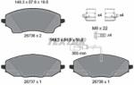 TEXTAR set placute frana, frana disc TEXTAR 2673601 - centralcar
