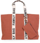 Childhome Geanta Childhome Family Bag Signature Ruginiu (CH-CWFBSCRU) - caruciorcopii